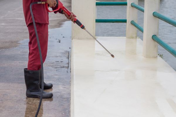 Industrial Concrete Cleaning in Simpsonville