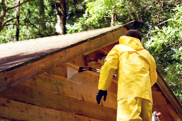 Wood Siding Cleaning in Simpsonville