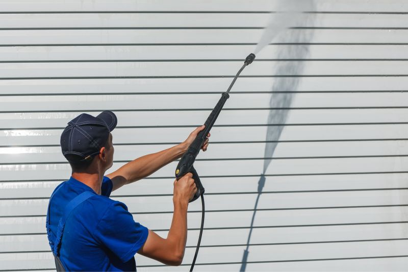 Garage Pressure Washing