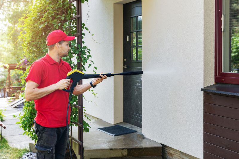Exterior House Power Washing